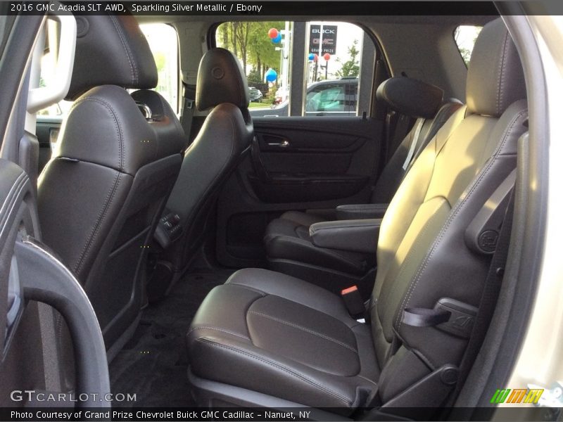 Sparkling Silver Metallic / Ebony 2016 GMC Acadia SLT AWD