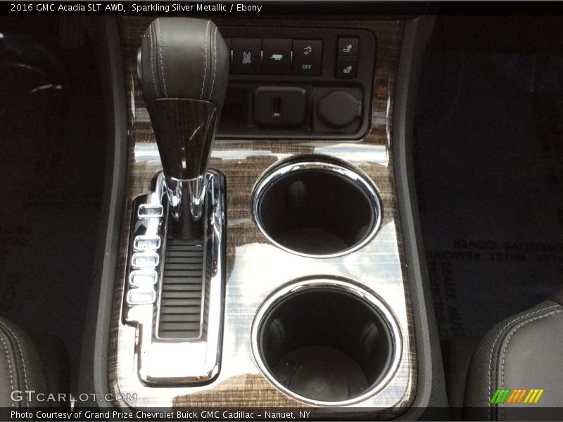 Sparkling Silver Metallic / Ebony 2016 GMC Acadia SLT AWD