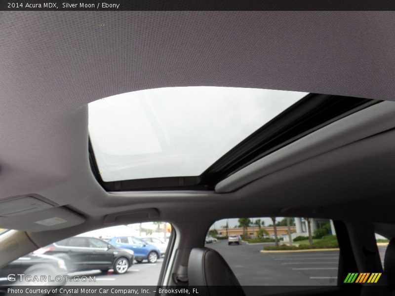 Silver Moon / Ebony 2014 Acura MDX