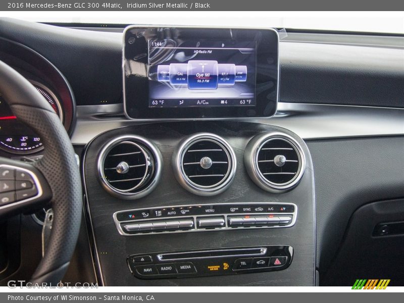 Iridium Silver Metallic / Black 2016 Mercedes-Benz GLC 300 4Matic