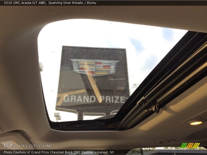 Sparkling Silver Metallic / Ebony 2016 GMC Acadia SLT AWD