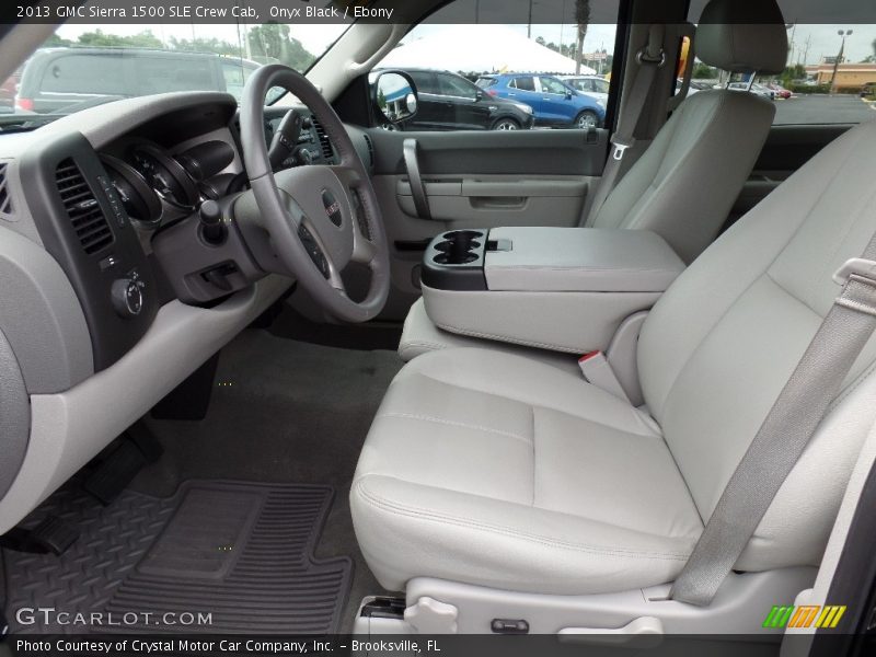 Onyx Black / Ebony 2013 GMC Sierra 1500 SLE Crew Cab