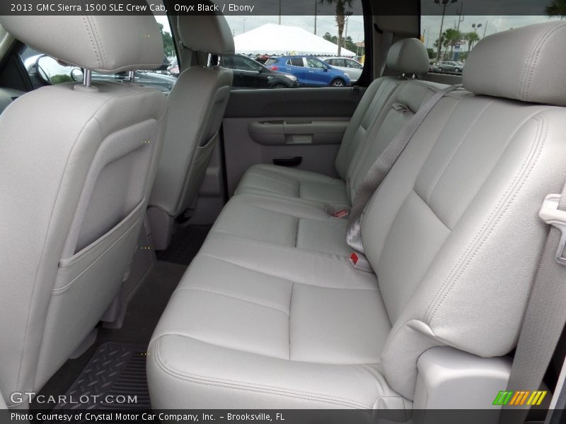 Onyx Black / Ebony 2013 GMC Sierra 1500 SLE Crew Cab