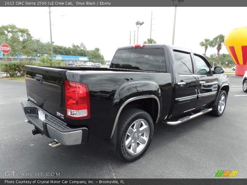 Onyx Black / Ebony 2013 GMC Sierra 1500 SLE Crew Cab