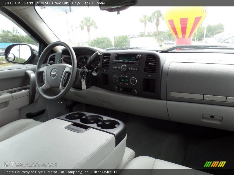 Onyx Black / Ebony 2013 GMC Sierra 1500 SLE Crew Cab