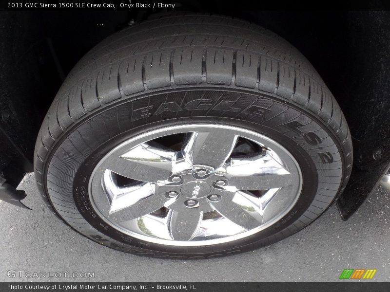 Onyx Black / Ebony 2013 GMC Sierra 1500 SLE Crew Cab