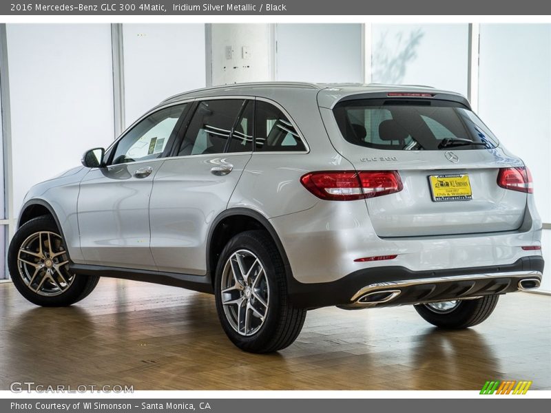 Iridium Silver Metallic / Black 2016 Mercedes-Benz GLC 300 4Matic