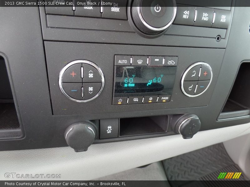 Onyx Black / Ebony 2013 GMC Sierra 1500 SLE Crew Cab