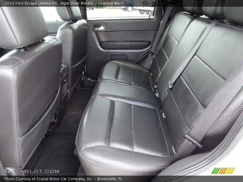 Ingot Silver Metallic / Charcoal Black 2010 Ford Escape Limited V6