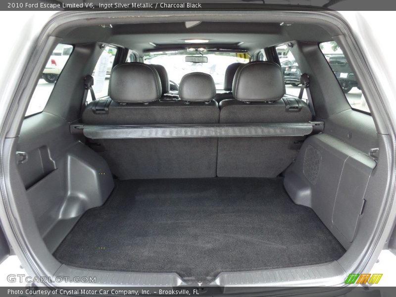 Ingot Silver Metallic / Charcoal Black 2010 Ford Escape Limited V6