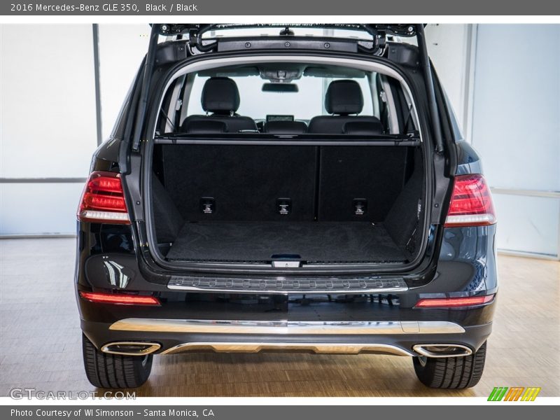 Black / Black 2016 Mercedes-Benz GLE 350