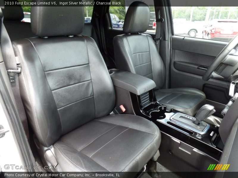 Ingot Silver Metallic / Charcoal Black 2010 Ford Escape Limited V6