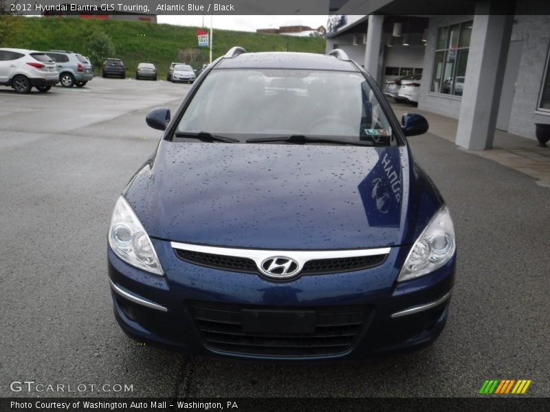 Atlantic Blue / Black 2012 Hyundai Elantra GLS Touring
