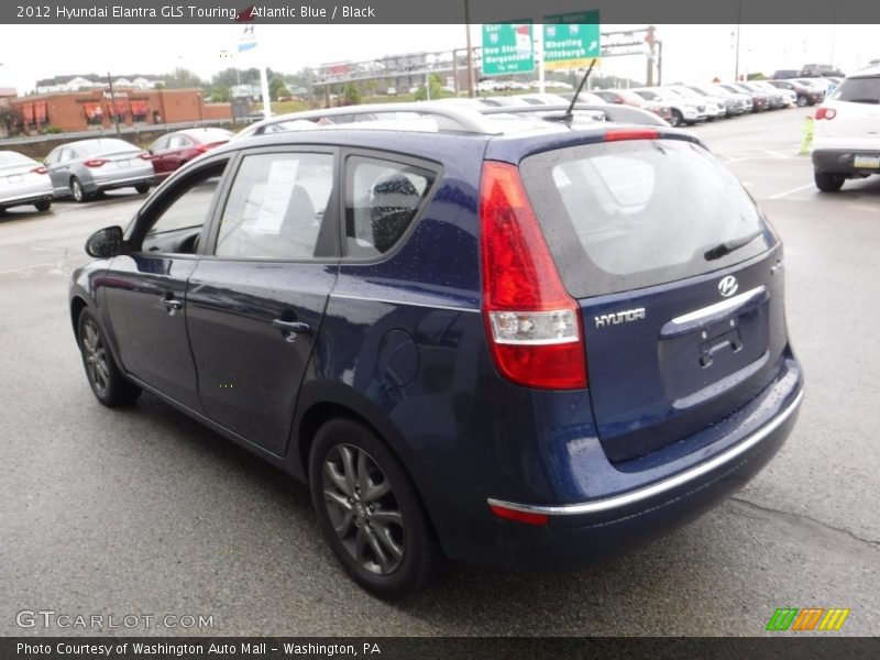 Atlantic Blue / Black 2012 Hyundai Elantra GLS Touring