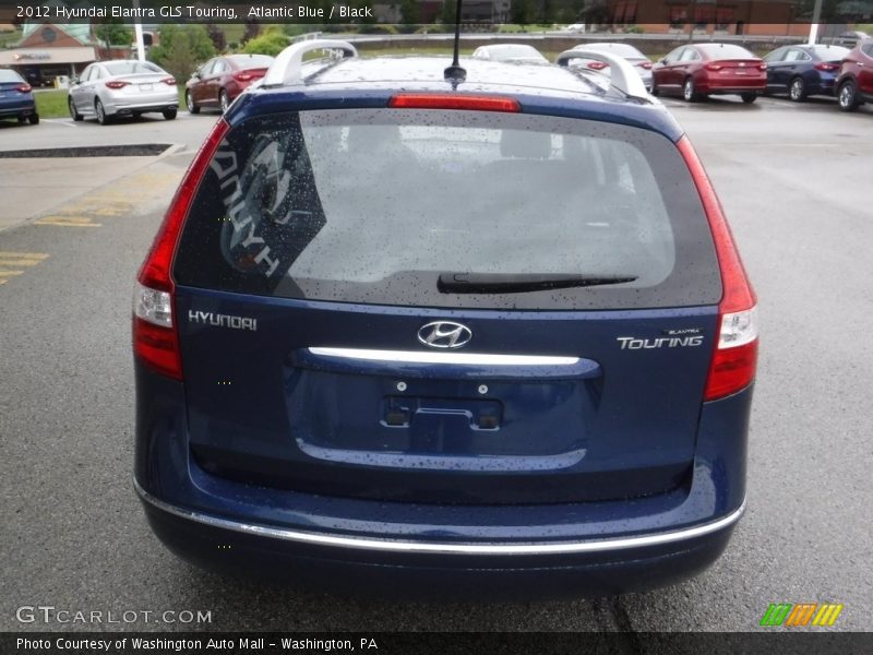 Atlantic Blue / Black 2012 Hyundai Elantra GLS Touring