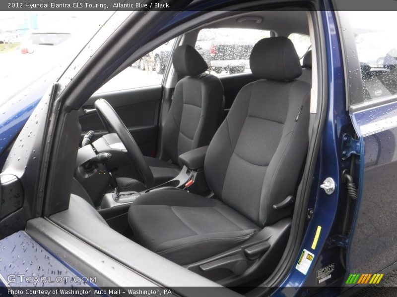 Atlantic Blue / Black 2012 Hyundai Elantra GLS Touring