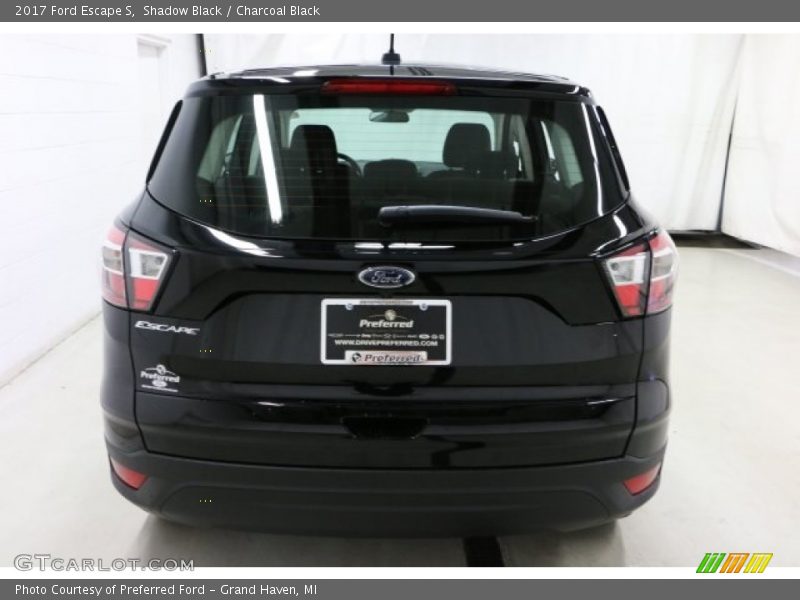 Shadow Black / Charcoal Black 2017 Ford Escape S