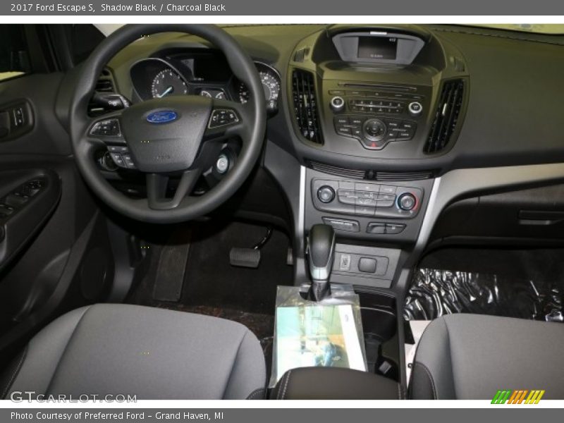 Shadow Black / Charcoal Black 2017 Ford Escape S