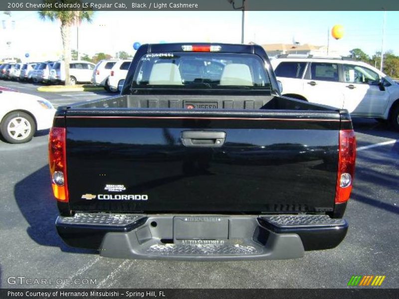 Black / Light Cashmere 2006 Chevrolet Colorado LS Regular Cab