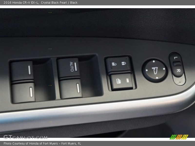 Crystal Black Pearl / Black 2016 Honda CR-V EX-L