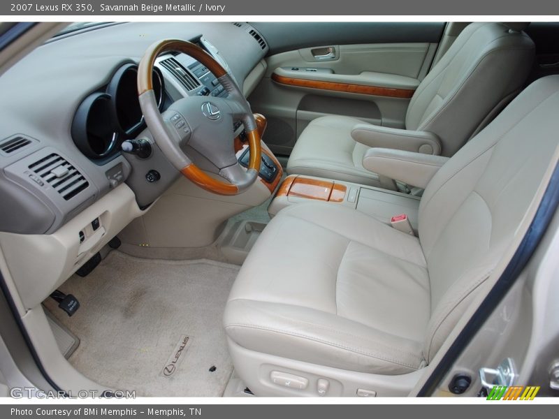 Savannah Beige Metallic / Ivory 2007 Lexus RX 350