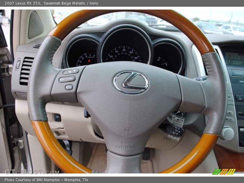 Savannah Beige Metallic / Ivory 2007 Lexus RX 350