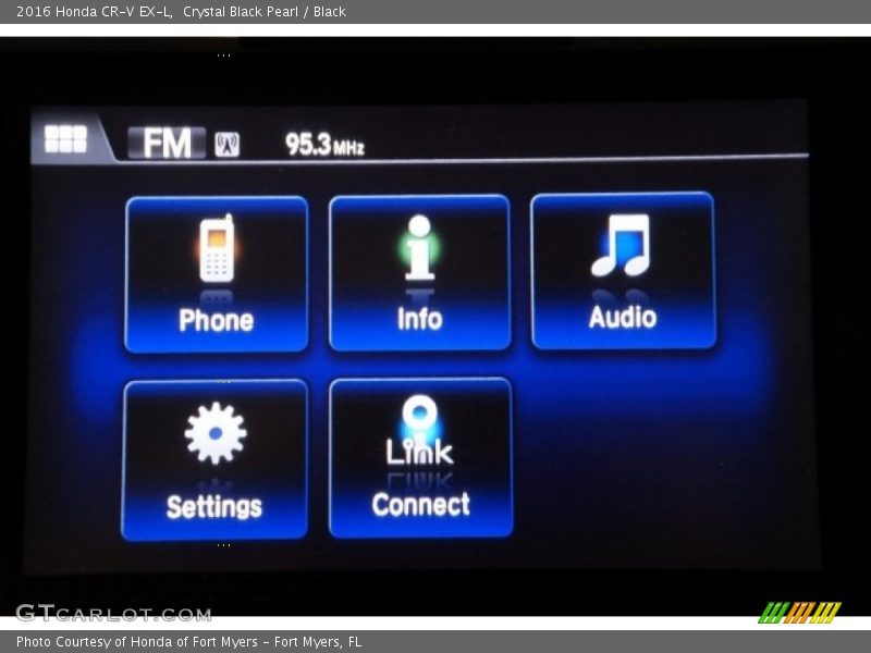 Crystal Black Pearl / Black 2016 Honda CR-V EX-L