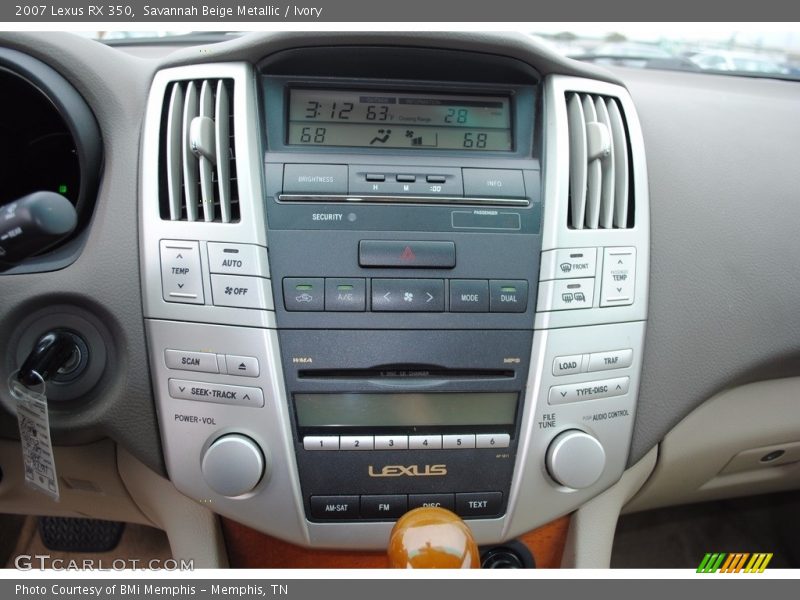 Savannah Beige Metallic / Ivory 2007 Lexus RX 350