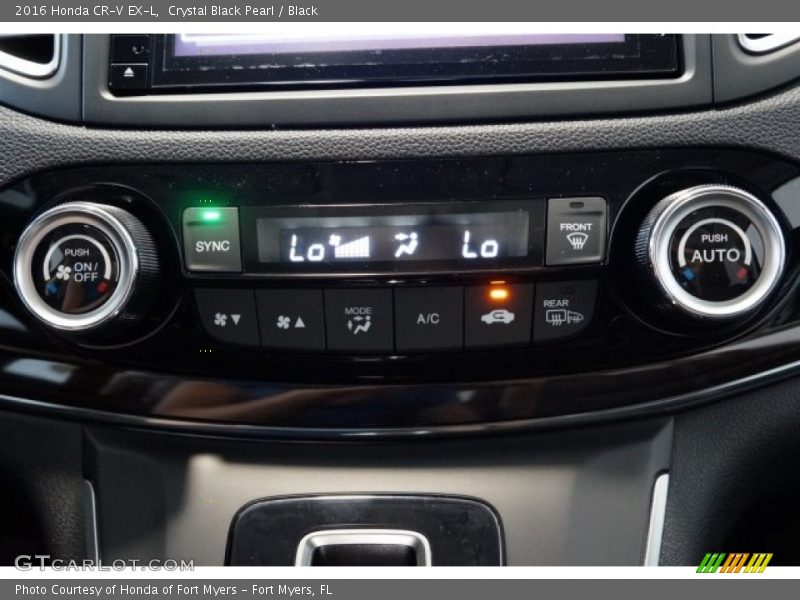 Crystal Black Pearl / Black 2016 Honda CR-V EX-L