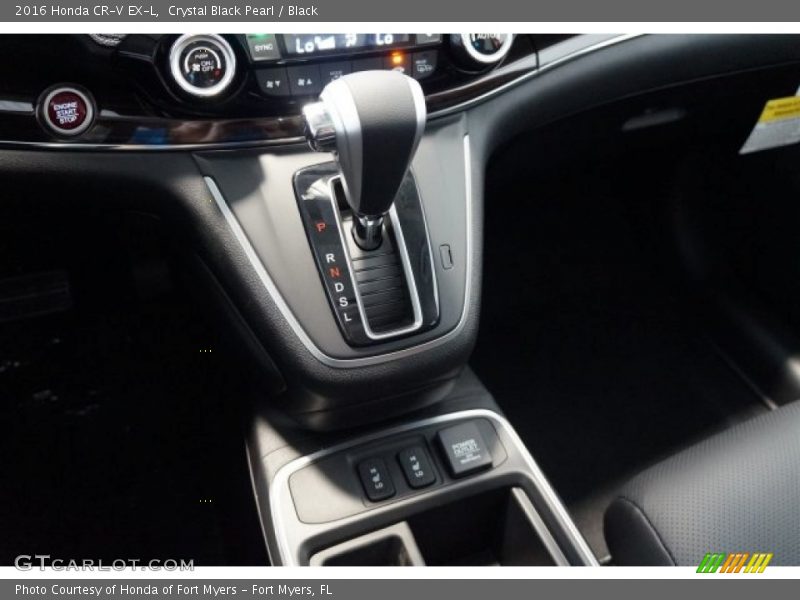 Crystal Black Pearl / Black 2016 Honda CR-V EX-L