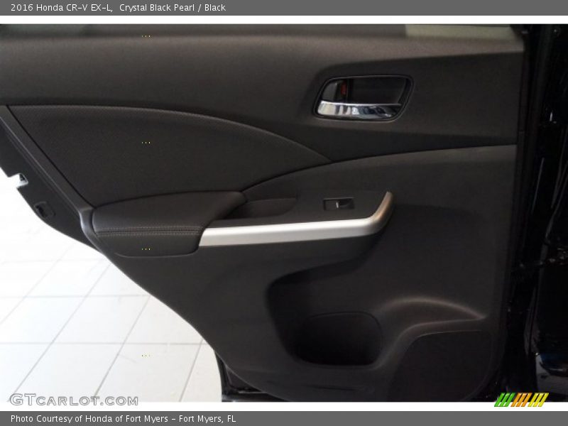 Crystal Black Pearl / Black 2016 Honda CR-V EX-L