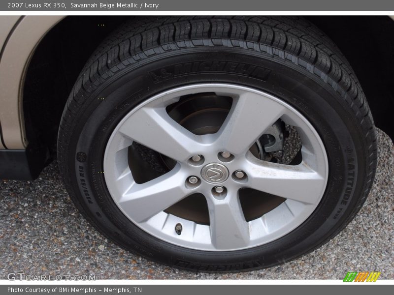 Savannah Beige Metallic / Ivory 2007 Lexus RX 350