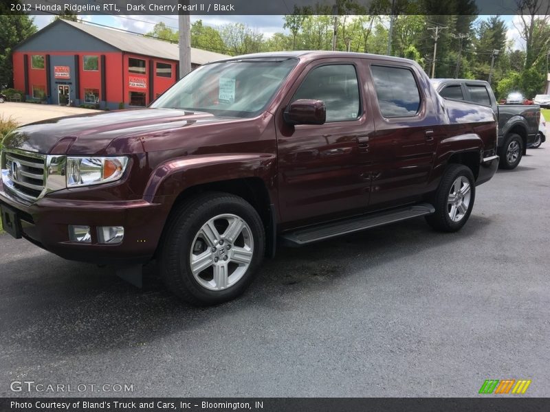 Dark Cherry Pearl II / Black 2012 Honda Ridgeline RTL