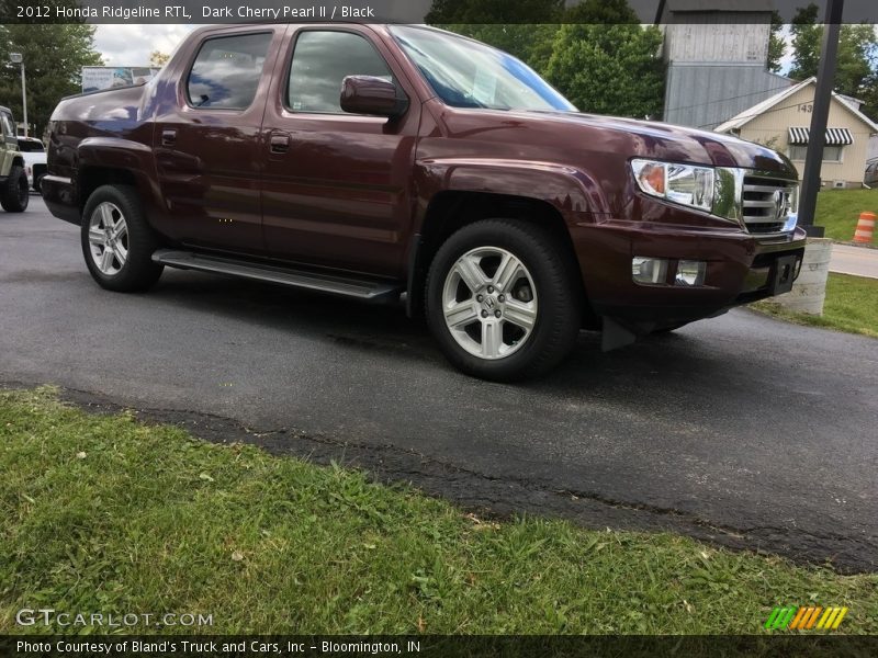Dark Cherry Pearl II / Black 2012 Honda Ridgeline RTL