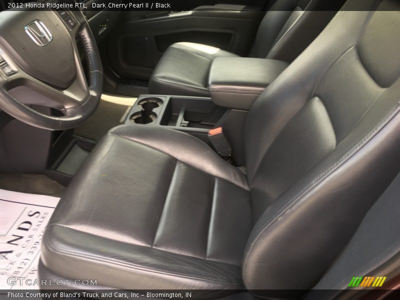 Dark Cherry Pearl II / Black 2012 Honda Ridgeline RTL