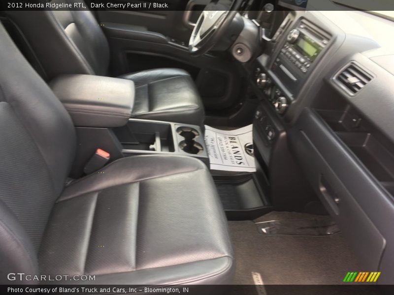 Dark Cherry Pearl II / Black 2012 Honda Ridgeline RTL