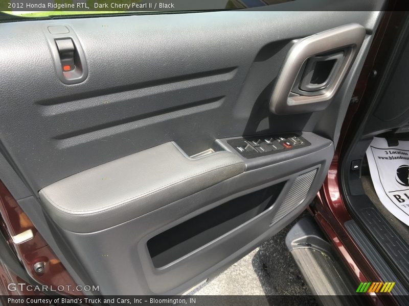 Dark Cherry Pearl II / Black 2012 Honda Ridgeline RTL