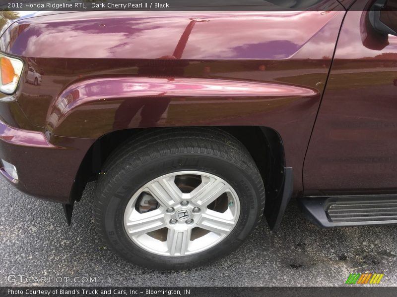 Dark Cherry Pearl II / Black 2012 Honda Ridgeline RTL