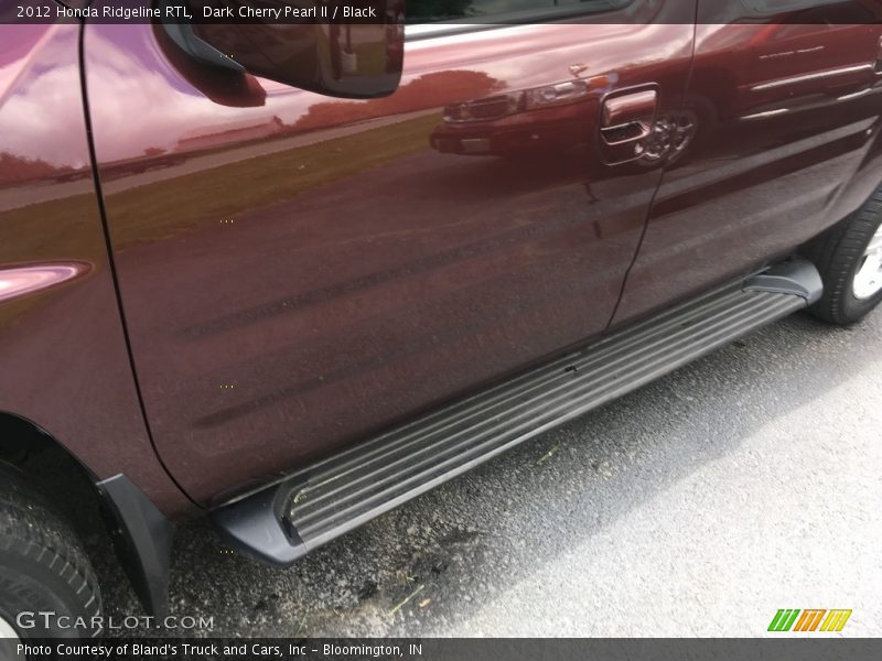 Dark Cherry Pearl II / Black 2012 Honda Ridgeline RTL