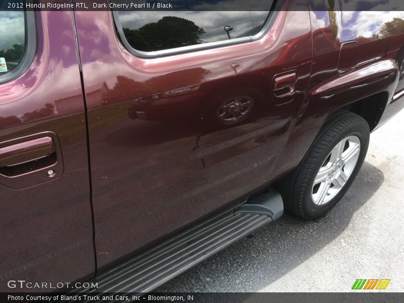 Dark Cherry Pearl II / Black 2012 Honda Ridgeline RTL