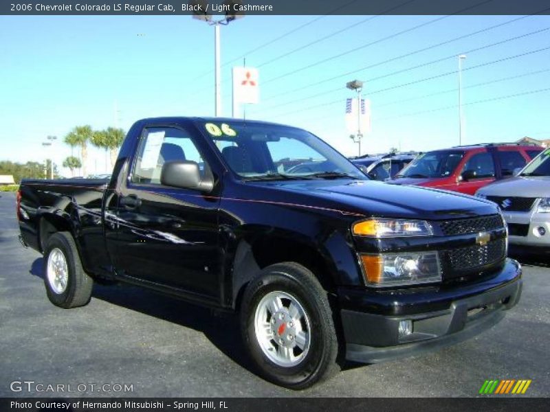 Black / Light Cashmere 2006 Chevrolet Colorado LS Regular Cab