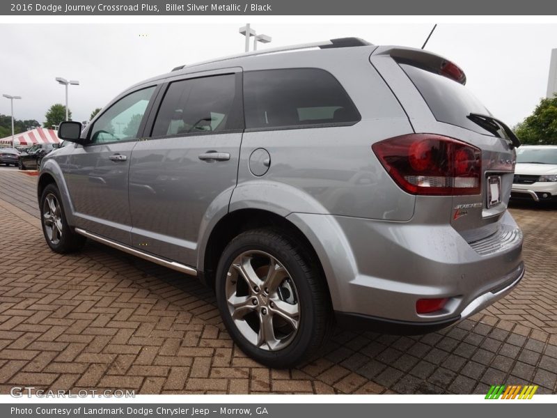 Billet Silver Metallic / Black 2016 Dodge Journey Crossroad Plus