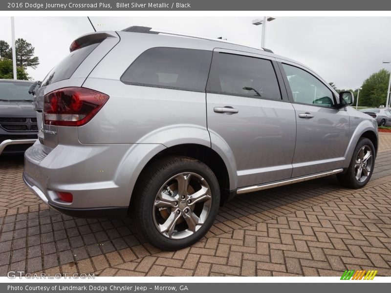 Billet Silver Metallic / Black 2016 Dodge Journey Crossroad Plus