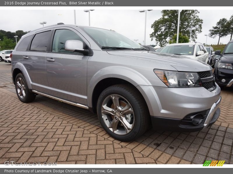 Billet Silver Metallic / Black 2016 Dodge Journey Crossroad Plus