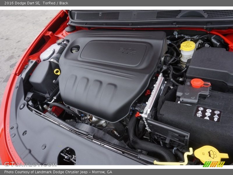 TorRed / Black 2016 Dodge Dart SE