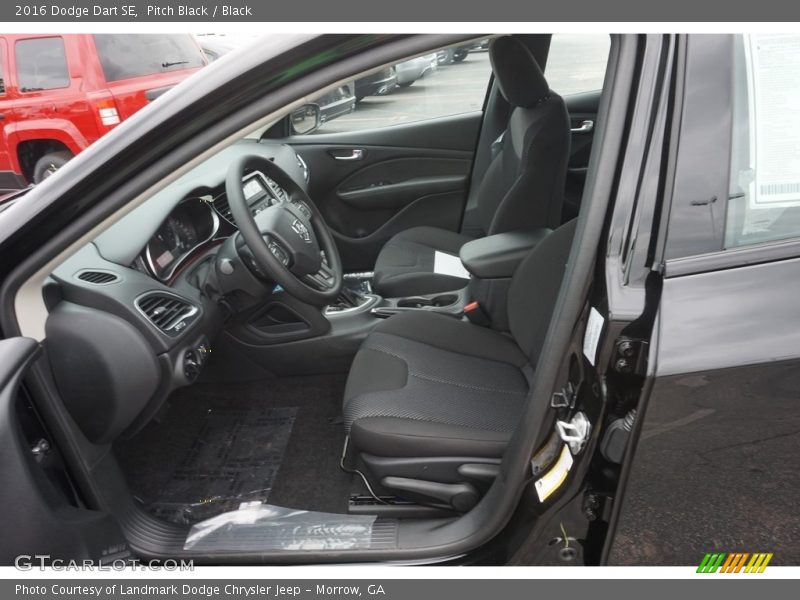Pitch Black / Black 2016 Dodge Dart SE