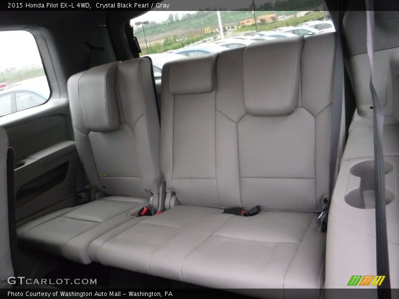 Crystal Black Pearl / Gray 2015 Honda Pilot EX-L 4WD