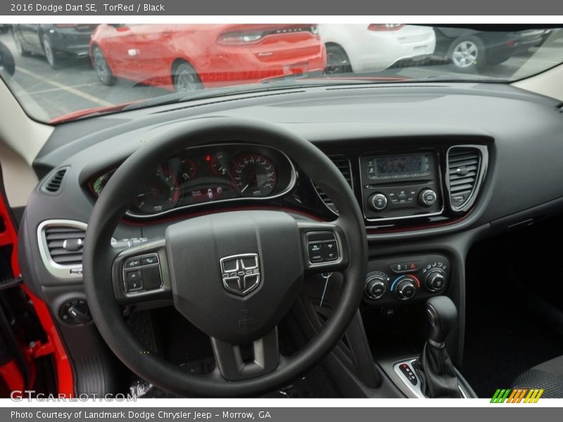 TorRed / Black 2016 Dodge Dart SE