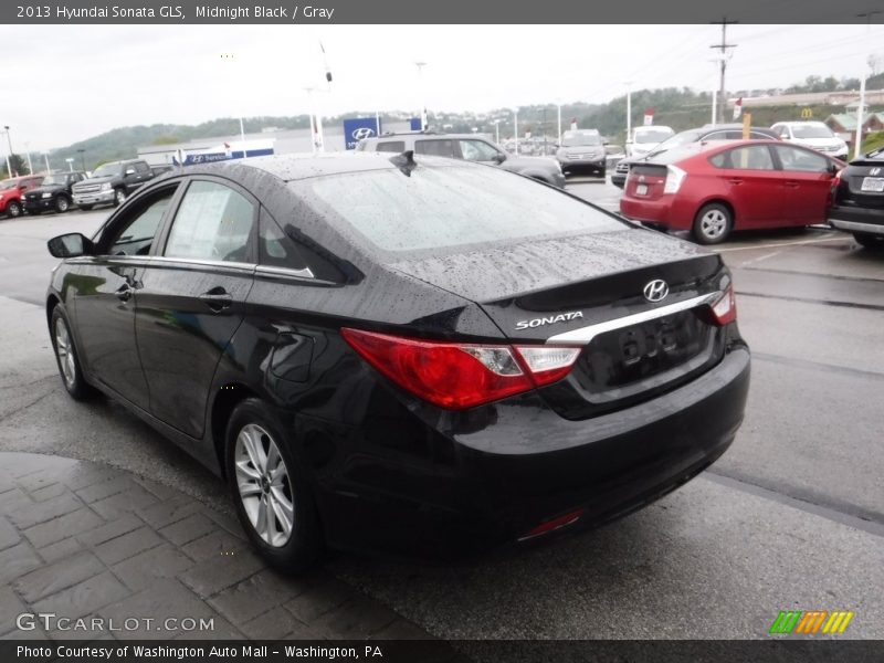 Midnight Black / Gray 2013 Hyundai Sonata GLS