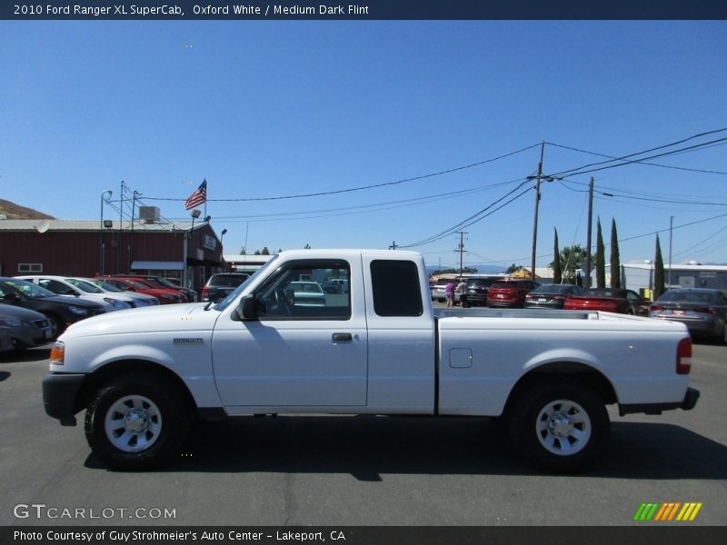 Oxford White / Medium Dark Flint 2010 Ford Ranger XL SuperCab